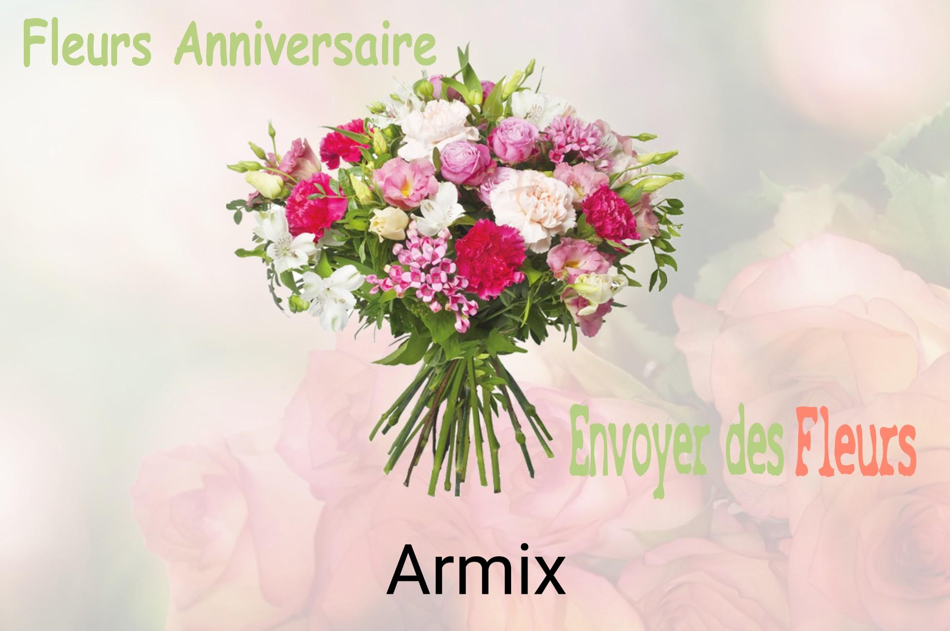 Bouquet de fleurs d’anniversaire livré à Armix